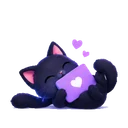 Whiskr cat waving hello